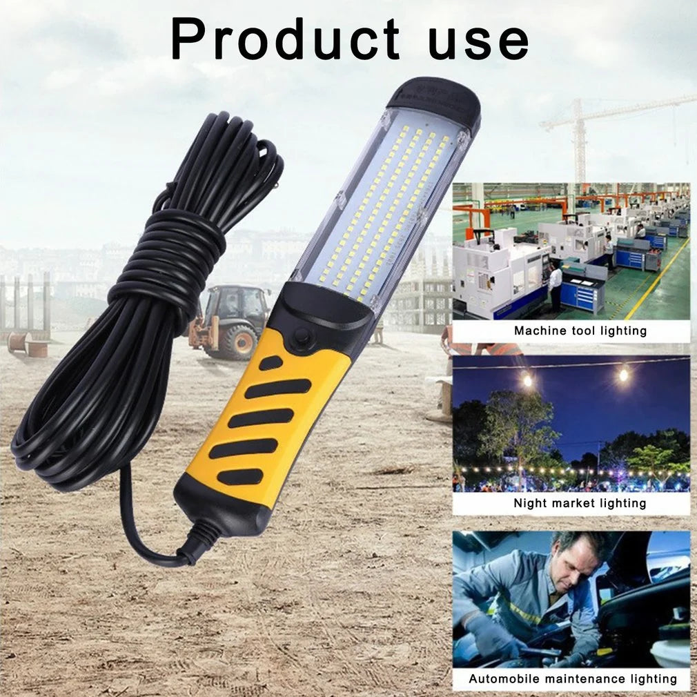 Experience high-quality lighting with this 120-bead hand-held inspection lamp